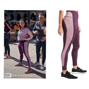 Allyson Felix + Athleta Legend Mesh 7/8 Tight (Agate Purple) Size 3X